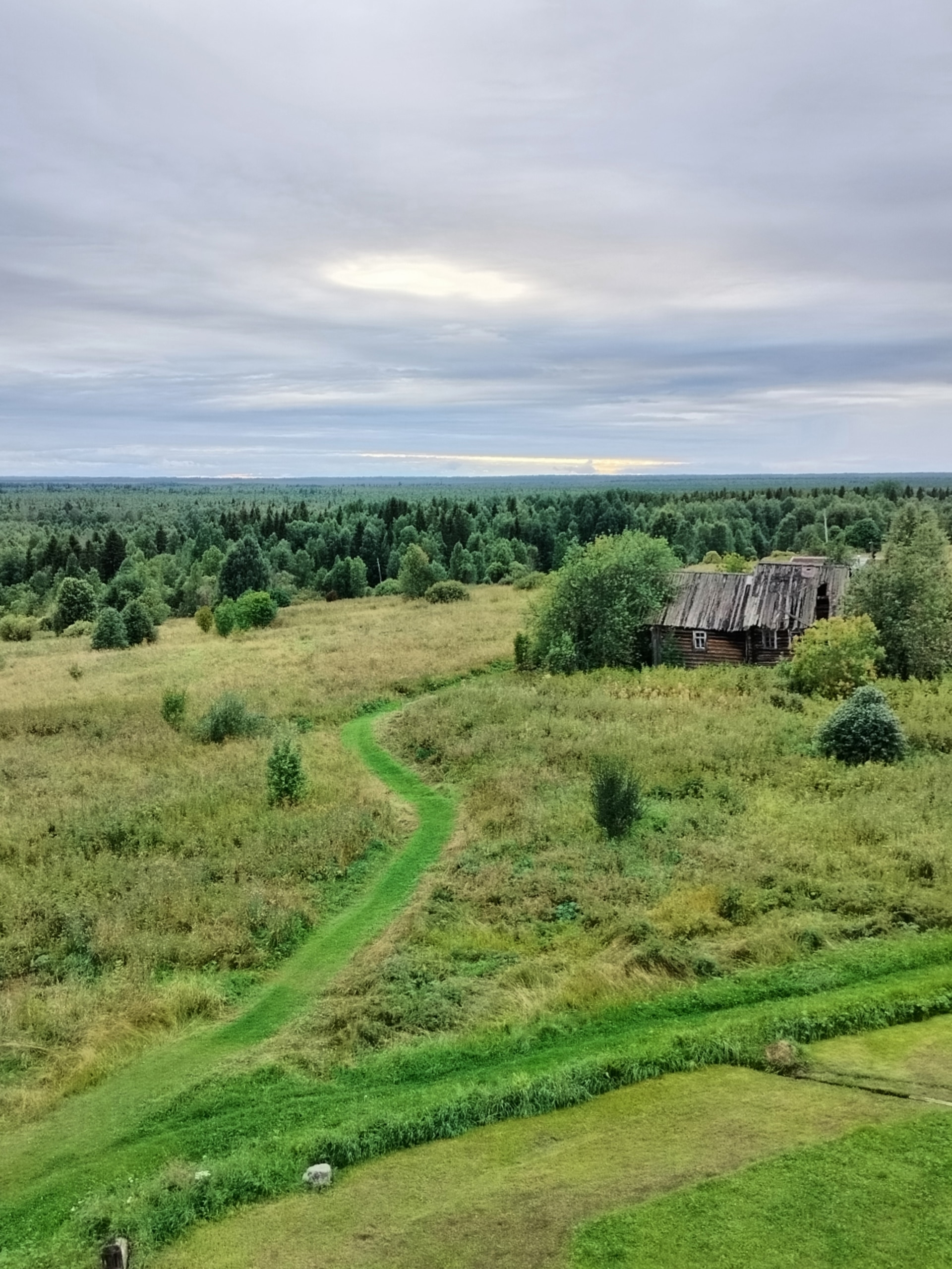Вид на деревня Сырья