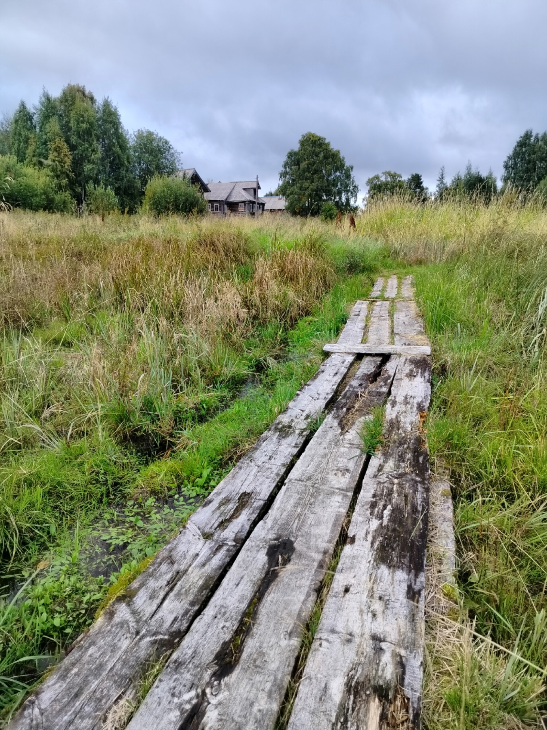 Вид на деревня Верховье